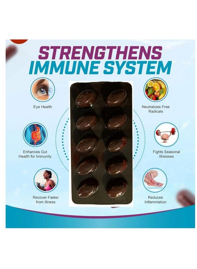 كبسولات ليكوبول ليكوبين، فيتامينات، معادن متعددة ومضادات أكسدة، 10 كبسولات عبوة من 4 - Image 2