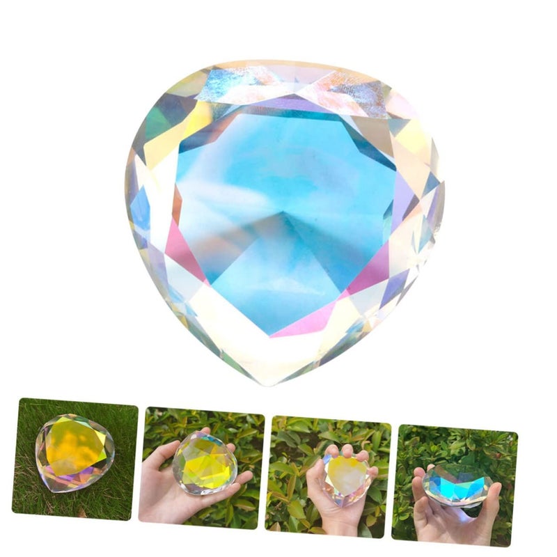 Heart Shaped Acrylic Nail Art Display Prop for Manicure Photography - Image 4