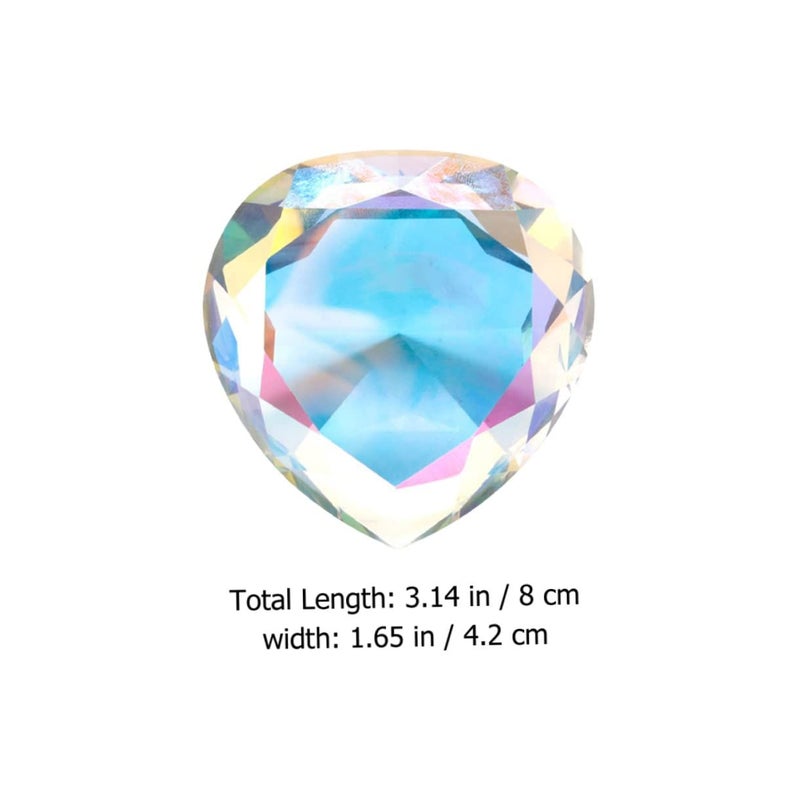 Heart Shaped Acrylic Nail Art Display Prop for Manicure Photography - Image 3