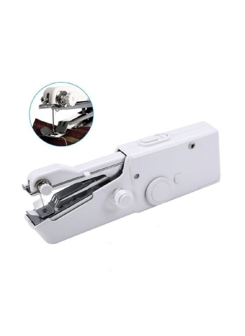 Generic - Handheld sewing machine- portable stapler hand sewing machine with accessories -White - Image 1