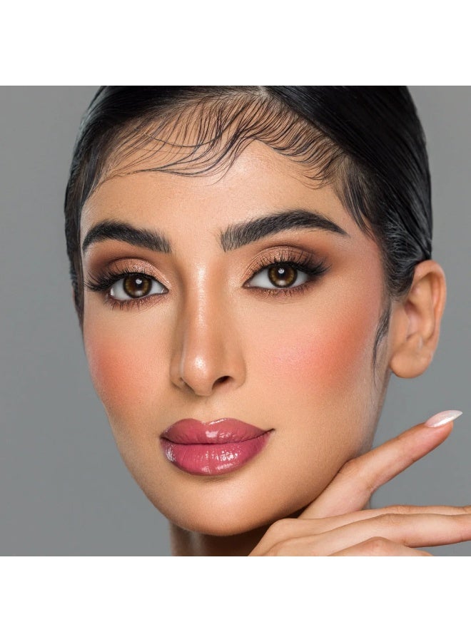 Bella Diamond Nay Monthly Disposable Colored Contact Lenses Unisex Cosmetic Contact Lenses, Brown Contact Lenses - Image 3