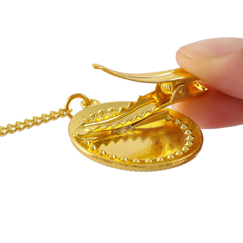 AliExpress Transparent Gold 26 Crown Letter Baby Drill Play Mouth with Drill Baby Gold Pacifier - Image 5