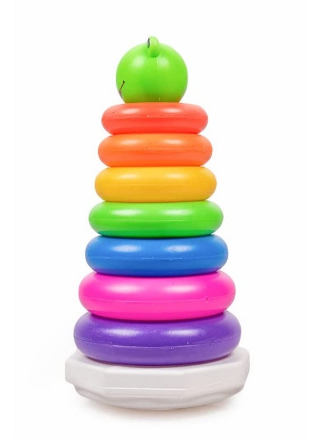 RATNA'S Frog Stacking Ring Big 7 Different Size & Coloured Stackers for Infants - Image 4