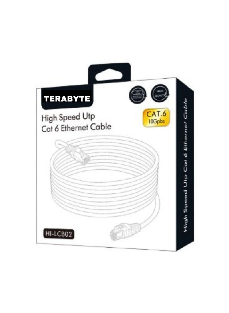 Terabyte Ethernet Cable HI-LCB02-5M Cat6 26 AWG 10/100/1000 1 Gbps Ethernet Cable 5M - Image 1