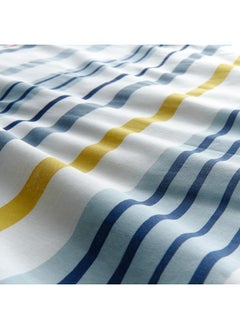 Zaboon Duvet Cover And Pillowcase, Stripe Pattern/Multicolour, 150X200/50X80 Cm  - Image 4