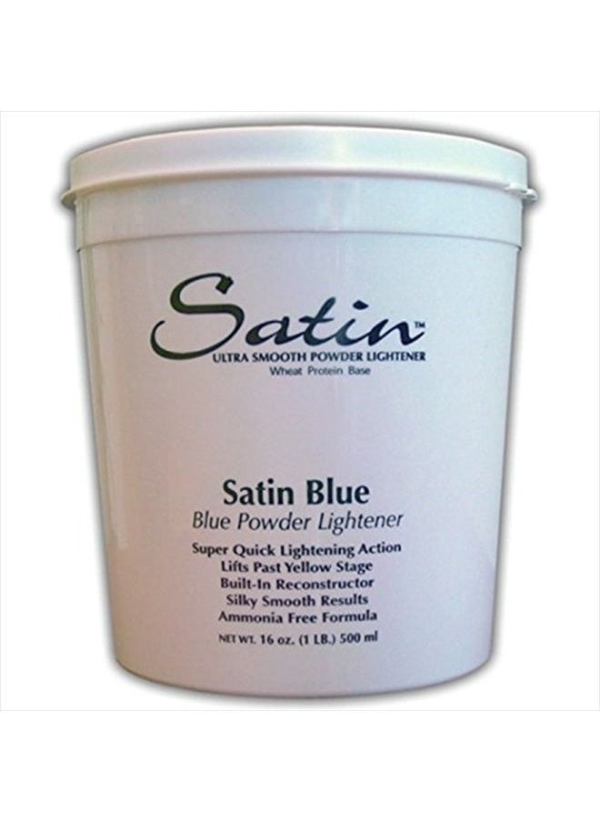Satin SATIN Satin Blue/bleach Powder Lightener 1 Lb Tub 