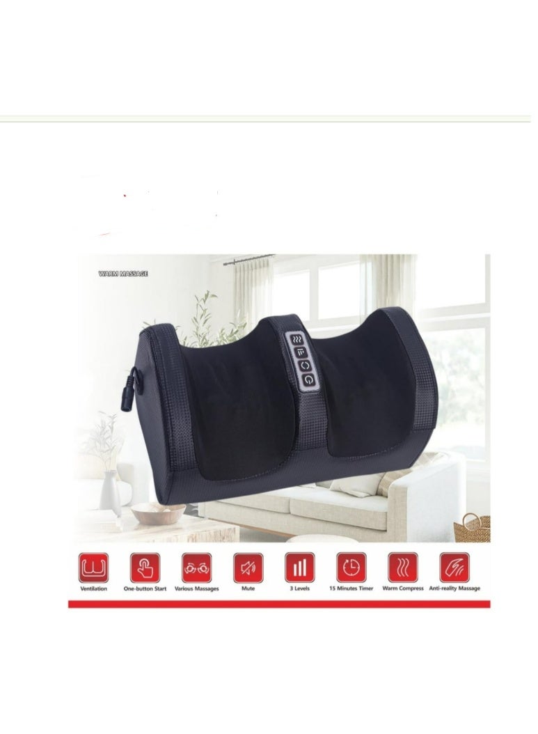 A multi-functional hot compress massage foot machine