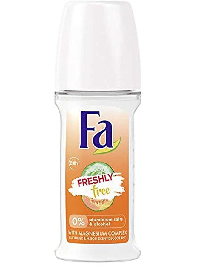 Fa Roll On Deodorant with Cucumber and Melon Scent for Women - 50 ml