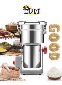 KIIUMI 800g 3000W Electric Grain Grinder,Electric Grain Coffee Grinder,High Speed Powder Grinder with Overload Protection and 5min Timer, Electric Grain Mill Grinder for Herb, Nut, Coffee  - Image 1