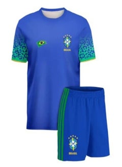 Brazil Football Jersey Set For Kids and Adults