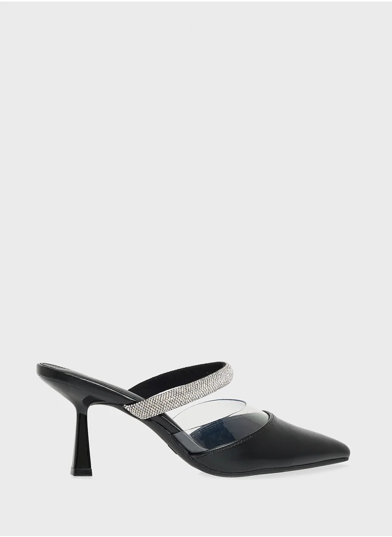 ايلا Slip On Heeled Mule