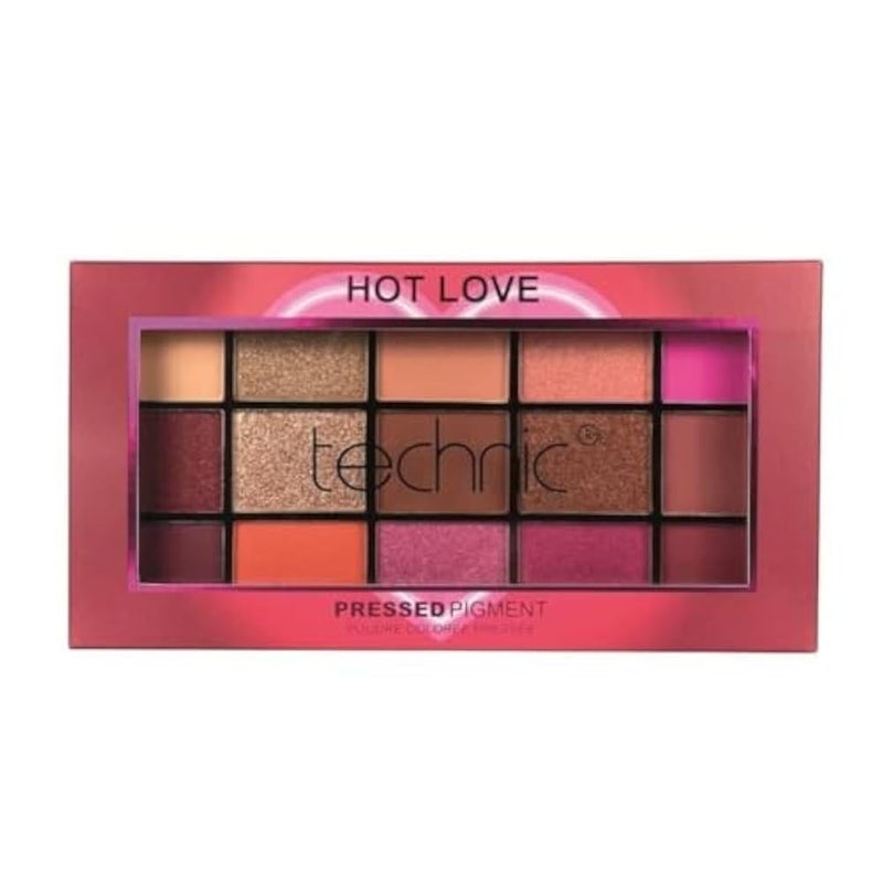 Technic pressed pigment eyeshadow hot love 15 color - Image 4