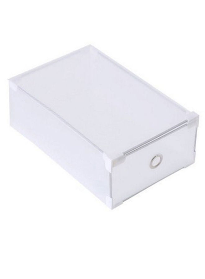 NIBEMINENT Multi-Functional Storage Drawer Box White 340 x 135millimeter 