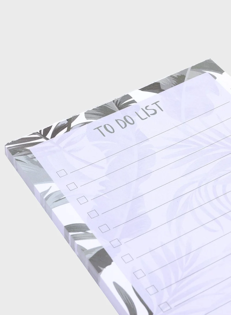 Prickly Pear 60 Pages Green Foliage To Do List
