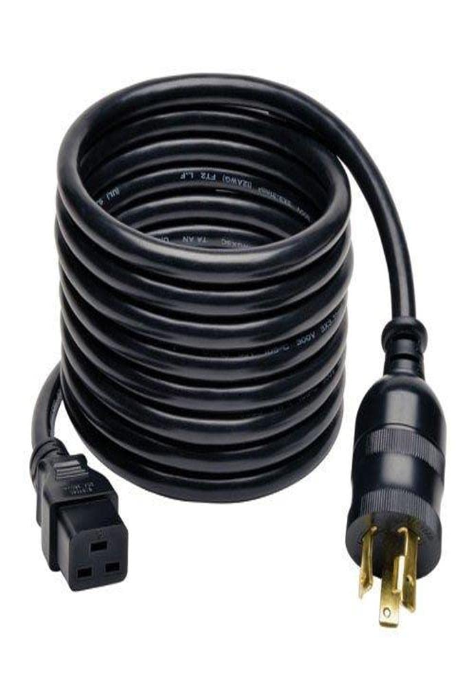 Tripp Lite TRIPP LITE P040-012-P30 12-Feet Heavy Duty Power Cord 20A 12AWG C19 to L6-30P  - Image 1