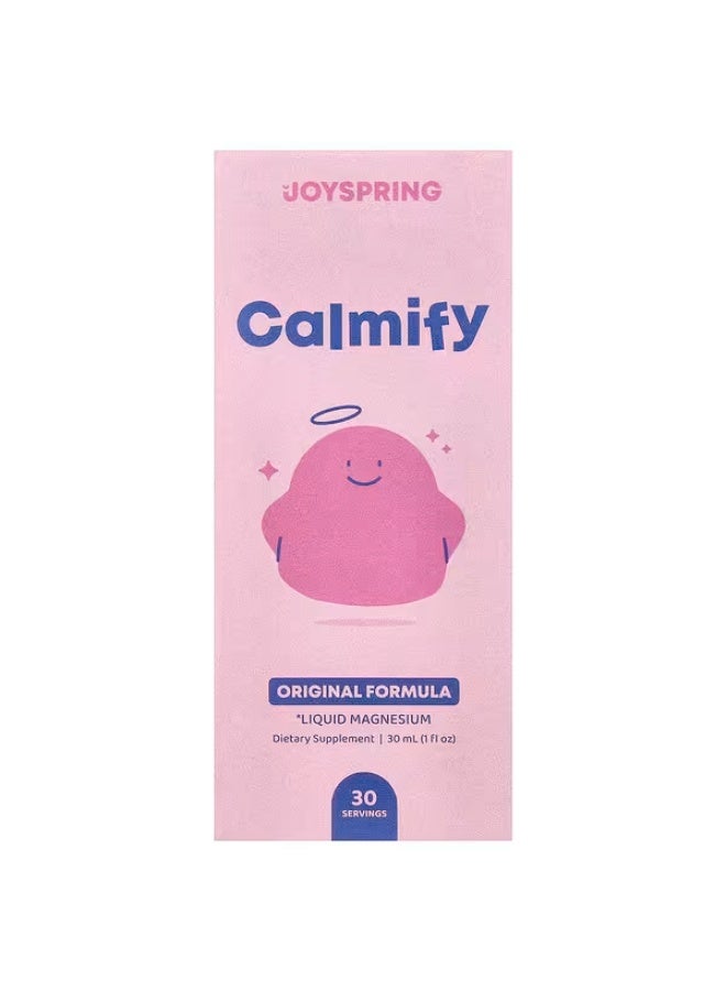JoySpring, Calmify, Liquid Magnesium, 1 fl oz (30 ml) - Image 2