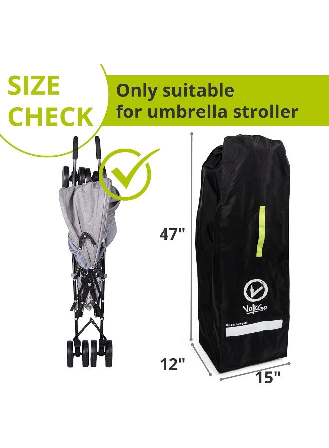 V VOLKGO Single Umbrella Stroller Bag for Airplane Gate Check - Image 4