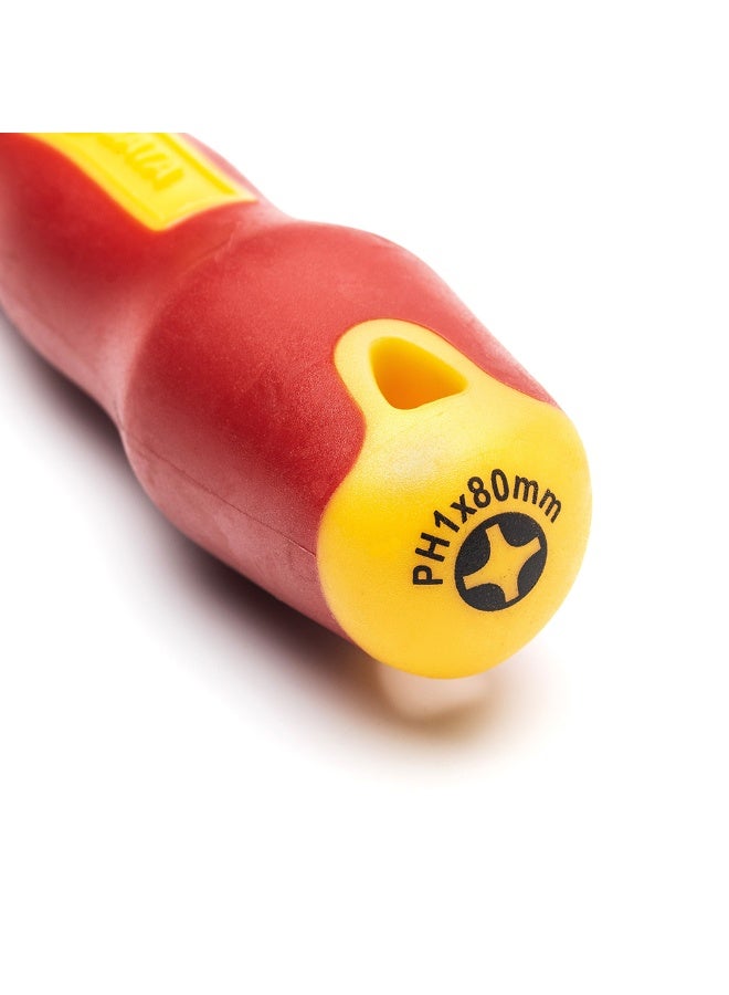 SATA ST61223SC T-Series Phillips 2 x 100mm VDE Insulated Screwdriver - Image 2