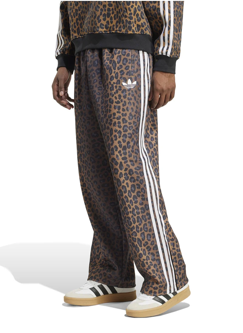 اديداس اوريجينالز Firebird Loose Leopard Track Pants
