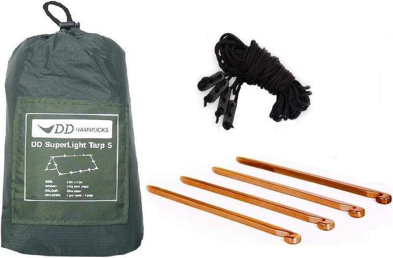 DD HAMMOCKS - DD Superlight Tarp S: 9ft x 5ft - Image 1
