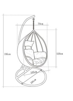 Sampa Rattan Sampa Rattan Solo Swing – The Ultimate Outdoor Seat for One with Artistic Flair.  - Image 3