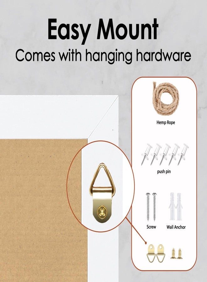 TORASO لوحة إعلانات من الكتان، لوحة من الفلين للجدران، لوحات إعلانات صغيرة مقاس 10.2 بوصة × 14.2 بوصة، لوحة دبابيس للديكور المنزلي والمطبخ والمكتب، لوحة إعلانات من القماش (WH-2636) - Image 4