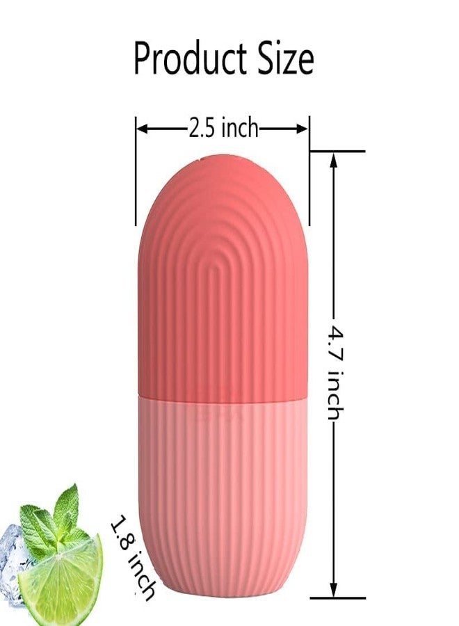 YTM Ice Roller For Face, Neck and Body | For Puffy Eyes, Easy to Use and Carry | Unbreakable and Reusable | Glowing and Clear Skin(Pack of 2) - Image 3