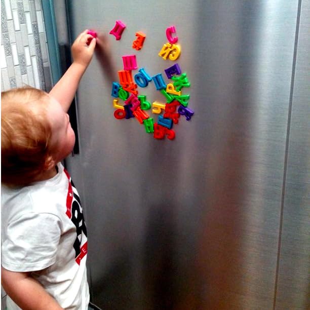 BOHS Russian Magnetic Alphabet Letters, Educational Learning Toy for Kids, Play on Fridge, Magnetic Board, 2 Count - Image 4