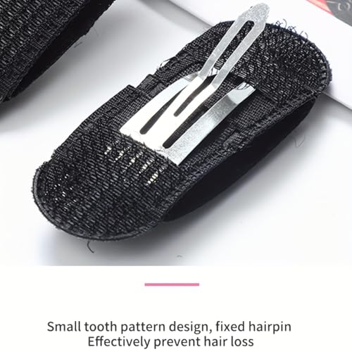 CHANDERKASH-Black Sponge Bump Up Hair Clip Volume (Bun Clips) Puff Maker Pack of 2_Hair Acessories - Image 4