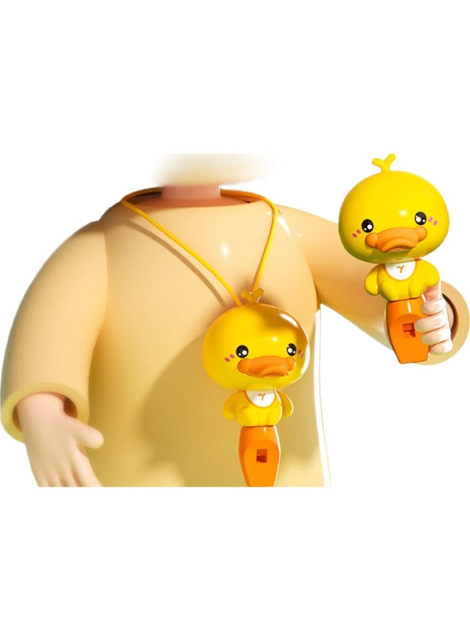 Xst Children'S Toy Whistle, Cute Cartoon Yellow Duck Blowing Whistle, Referee Trumpet, Breath Training, Baby Birthday Gift - Image 3