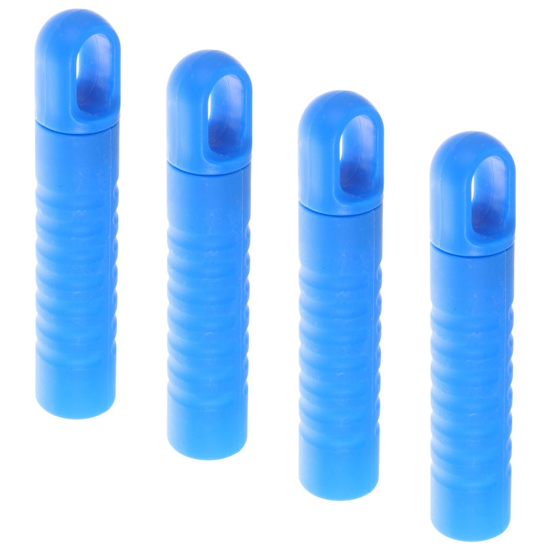 4pcs Broom Gripper Mop Handle Replacement End Caps Ergonomic Grip End Caps With Hanging Hole For Brooms Mops And Floor Brushes - Image 1