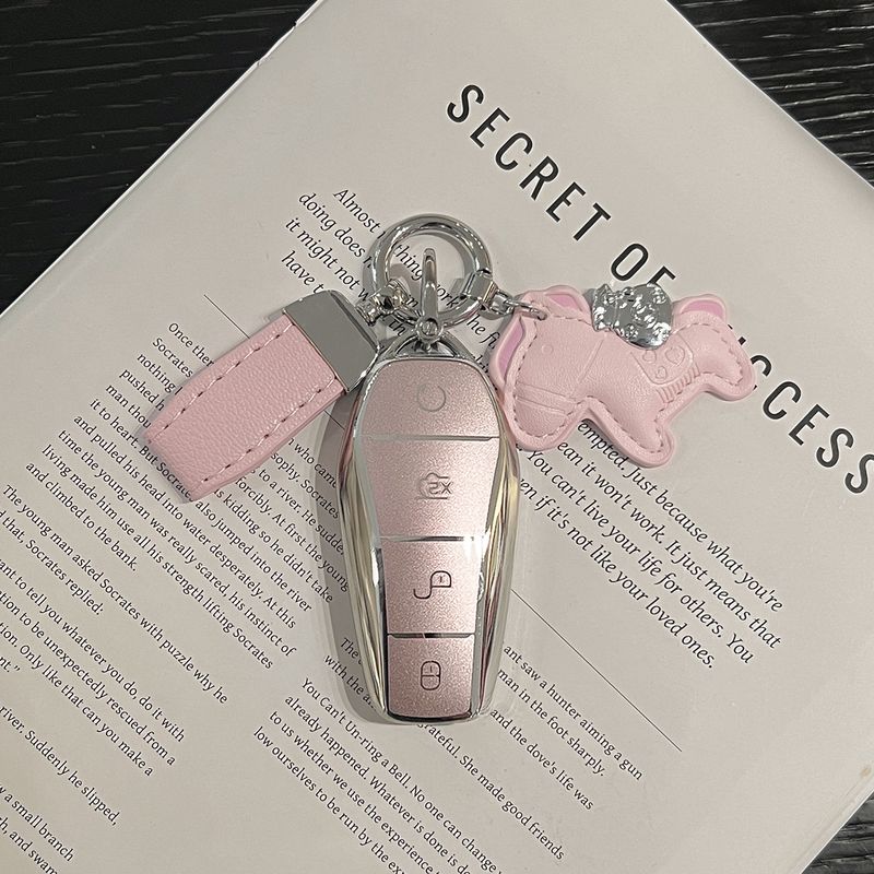 BYD Car Key Case Cover for Seagull Song Plus Pro Dolphin Han Qin Plus Tang Xia Yuan Seal 06 Sea Lion 06 - TPU Protective Shell - Image 4