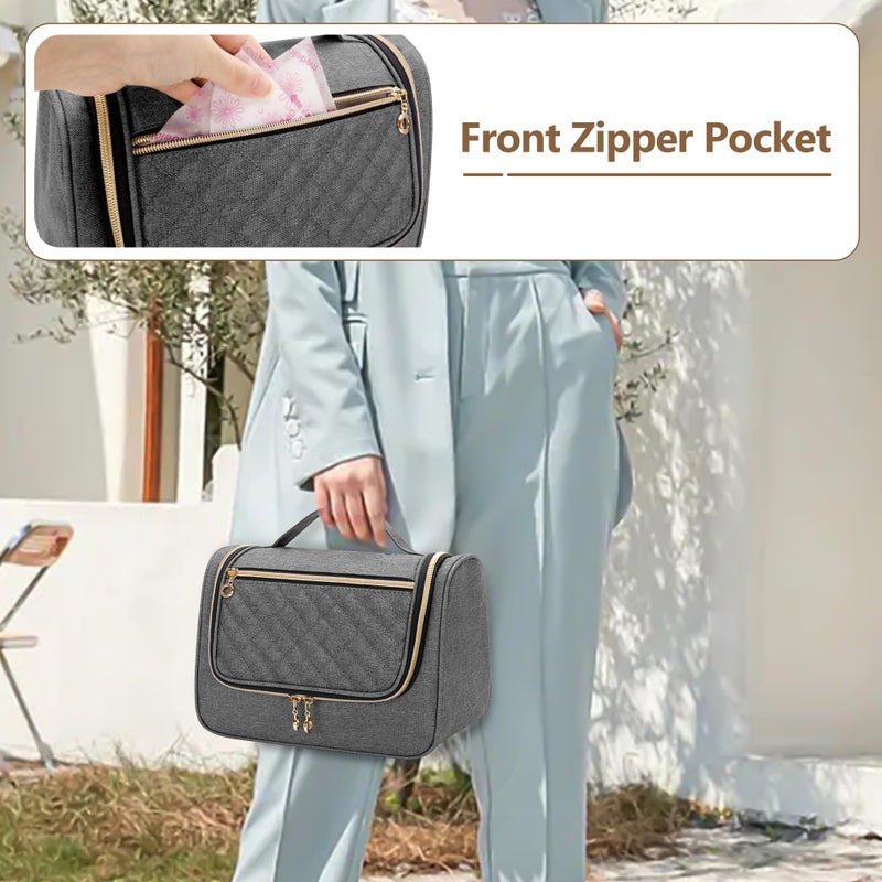 LUXJA حقيبة مضخة الثدي القابلة للارتداء من لوكجا (مع حصيرة مقاومة للماء) متوافقة مع مضخة الثدي مومكوزي وإلفي، حقيبة لحمل مضخة الثدي القابلة للارتداء وقطع إضافية (براءة اختراع قيد الانتظار)، رمادي - Image 4