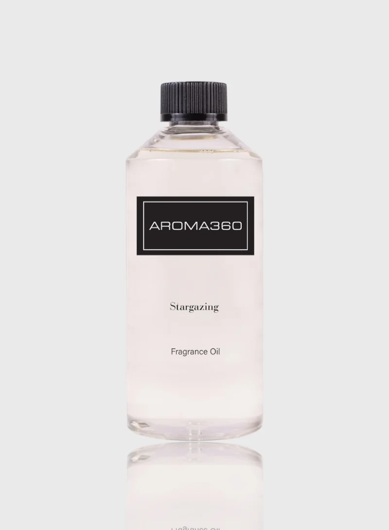 AROMA360 Stargazing Fragrance Oil Blend - Hotel Inspired for Luxury Essential Oil Diffusers - Aromatherapy Scent Diffuser Oil - White Tea, Bergamot, and Jasmine