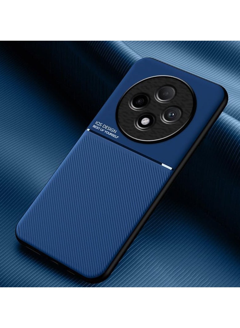 (oppo reno 12f cover) جراب شيلد ضد الصدمات وحماية كاملة بملمس جلدي فاخر واطار مرن مزود بحماية للكاميرا ضد الخدوش لهاتف اوبو رينو 12 اف - Image 1