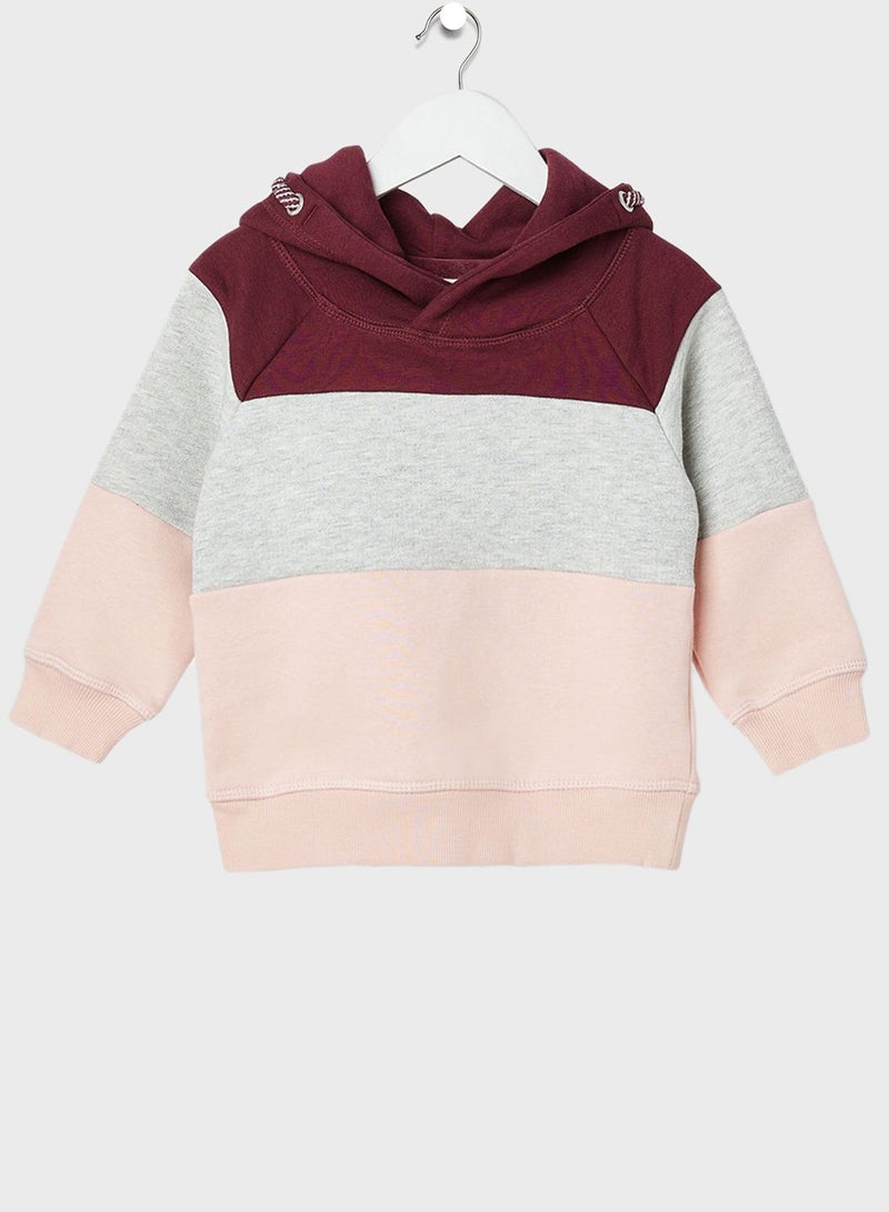 ONLY Kids Color Block Hoodie - Image 1