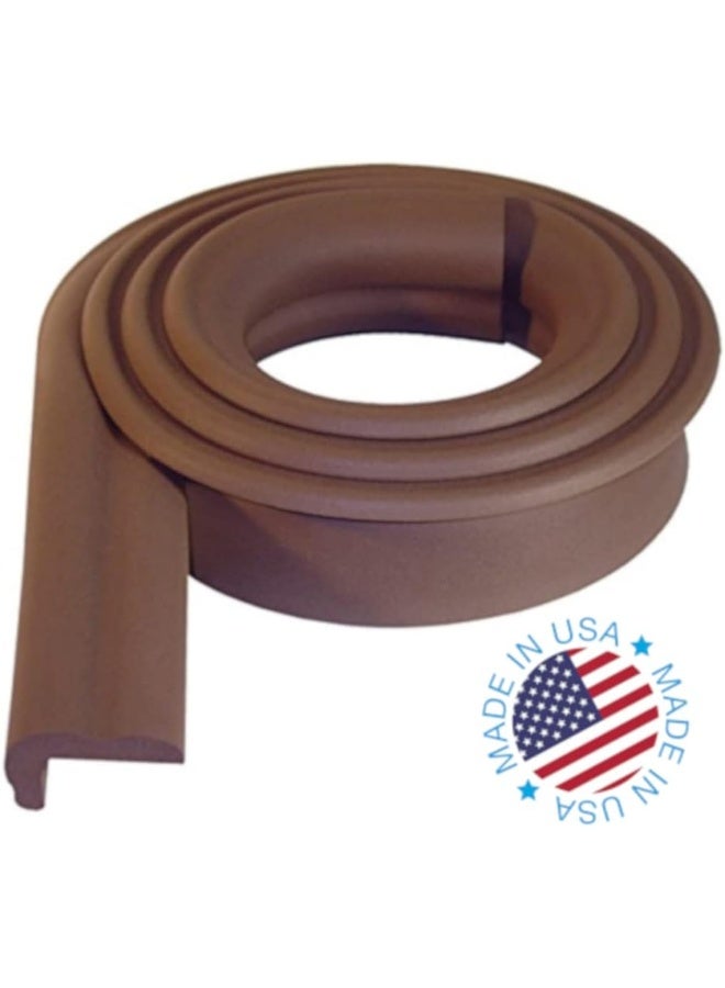 KidKusion Jumbo Edge Cushion, Brown - Image 2