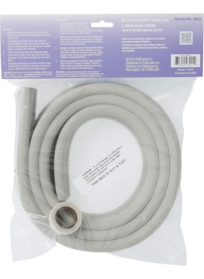 KidKusion Jumbo Edge Cushion, Brown - Image 5