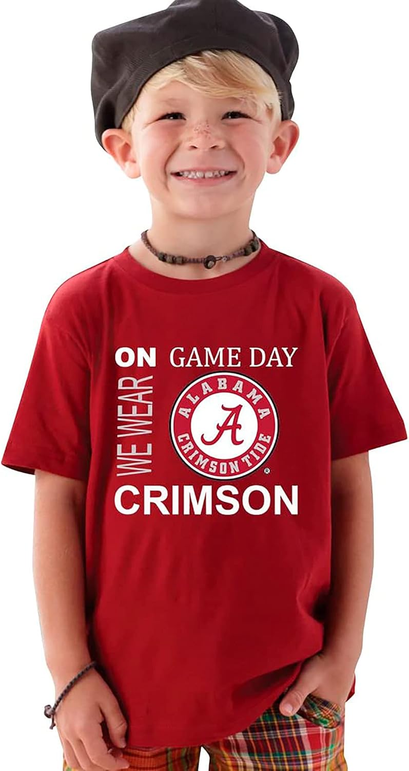 Future Tailgater Alabama Crimson Tide On Gameday Football Basketball Baby Toddler T-Shirt - Image 2