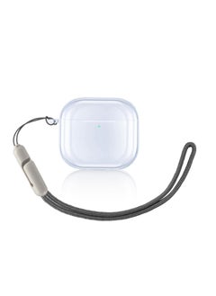 Generic Clear Case for AirPods 4th NC Generation Case, Compatible with AirPods 4 NC Gen (2024), Drop Protection Cover with Lanyard, Reduced Yellowing, Wireless Charging, Shock Resistant, Full Protection  - Image 1