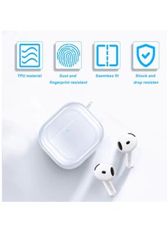 Generic Clear Case for AirPods 4th NC Generation Case, Compatible with AirPods 4 NC Gen (2024), Drop Protection Cover with Lanyard, Reduced Yellowing, Wireless Charging, Shock Resistant, Full Protection  - Image 3