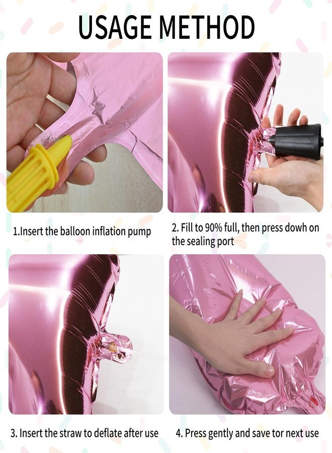 Sowide Donut Decorations for Sweet 6th Birthdays - Donut Foil Balloons, Party Supplies, Backdrops for Girls - Image 4