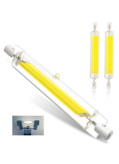 R7S LED Bulbs 118mm 10W, R7S LED COB Dimmable Cool White 6000K, Equivalent Halogen Lamp J118 200W, Replacement Reflector Energy Saving Linear Projector Light