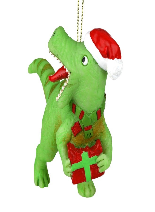 Tree Buddees Xmas Rex Christmas T-Rex Dinosaur Ornament Cute Ornaments for Kids - Image 3