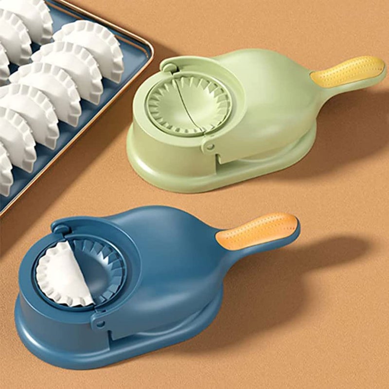 Retailio Puri Maker Dumpling Ghughra Momos Making Machine2 in 1 Skin Press Mould for Gujiya Kitchen Tool with Best Gift for Women Girls Multi Color Pack1 - Image 3