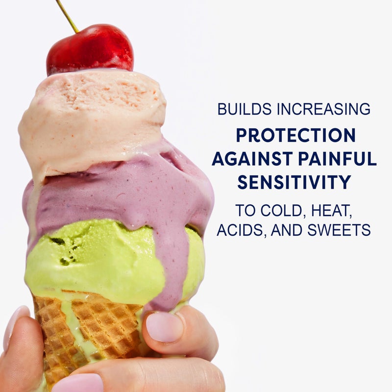 Colgate Whitening Toothpaste for Sensitive Teeth, Enamel Repair and Cavity Protection, Fresh Mint Gel, 6 Oz (Pack of 3) - Image 4