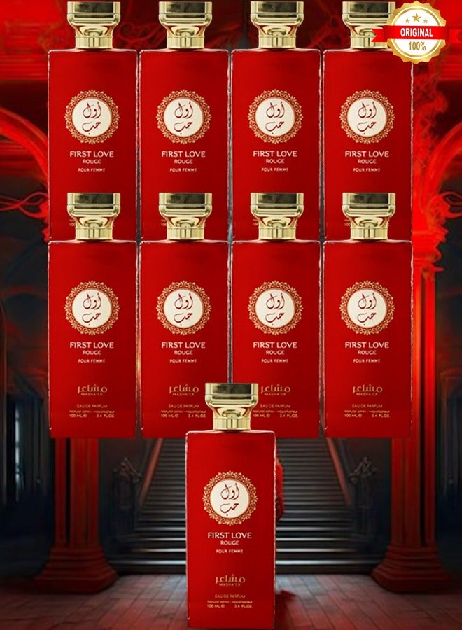 Love 9 Pieces First Love Rouge Perfume 100ml EDP - Image 1