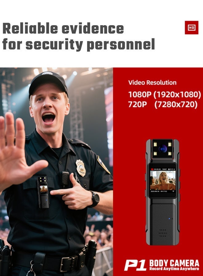 WIFI HD 1080P Mini Camera Digital Video Recorder ,Free 128G Card, Worn Police Small Body Cam Infrared Night Vision Sports DV Camcorders - Image 2