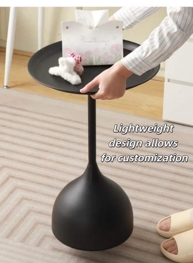 حصريا طاولة جانبية للأريكة، طاولة قهوة صغيرة بسيطة، طاولة مستديرة بجانب السرير، طاولة قهوة، مناسبة لغرفة المعيشة، غرفة النوم، المكتب - Image 2