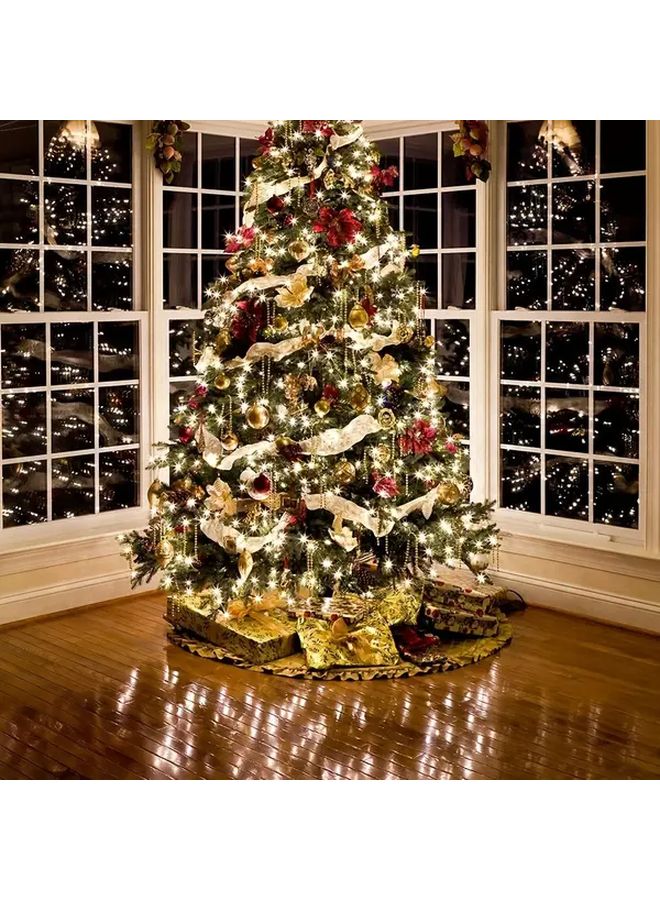 Color Changing Star USB Fairy String Lights 33FT 100LED Silver Wire Copper Wire 4 Colors Changing 8 Lighting Modes Remote Control For Craft Bedroom Ceiling Christmas Decoration - Image 4
